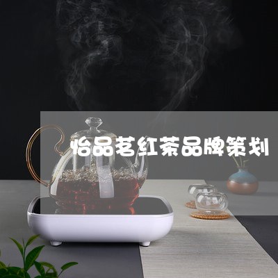 怡品茗红茶品牌策划/2023031845936