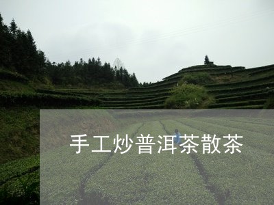 手工炒普洱茶散茶/2023041126050