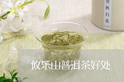 攸乐山普洱茶好处/2023040992727