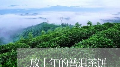 放十年的普洱茶饼/2023033062715