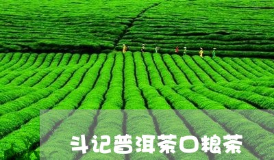 斗记普洱茶口粮茶/2023041180515