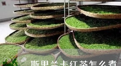 斯里兰卡红茶怎么煮/2023031980482