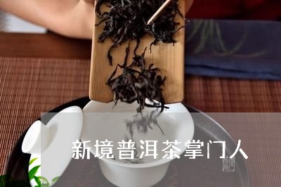 新境普洱茶掌门人/2023033191846