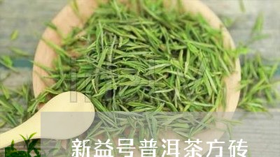 新益号普洱茶方砖/2023033156269