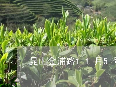 昆山金浦路11月5号白茶/2023033040815