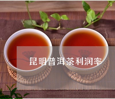 昆明普洱茶利润率/2023041346369