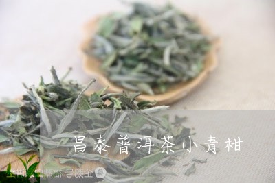 昌泰普洱茶小青柑/2023033063956