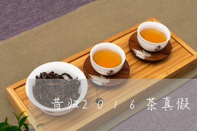 昔归2016茶真假/2023032288272