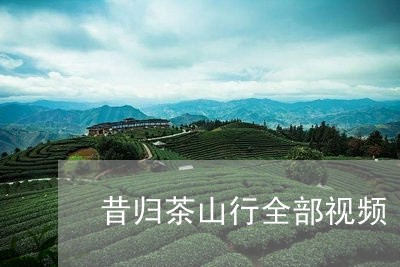 昔归茶山行全部视频/2023041437470