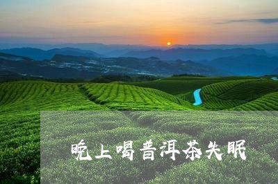 晚上喝普洱茶失眠/2023041318381