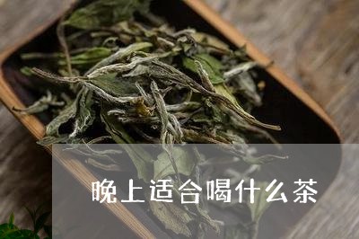 晚上适合喝什么茶/2023032585947