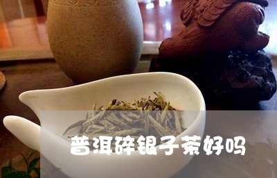 普洱碎银子茶好吗/2023041393915