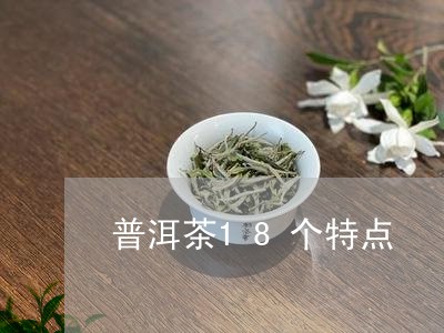 普洱茶18个特点/2023040926158