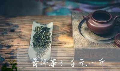 普洱茶3千元一斤/2023041251938