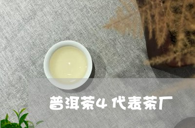 普洱茶4代表茶厂/2023033014058