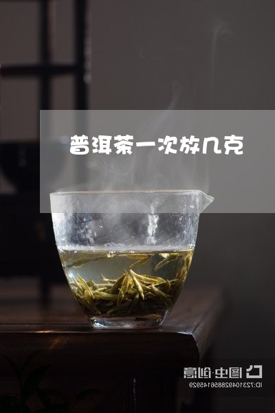 普洱茶一次放几克/2023033146259