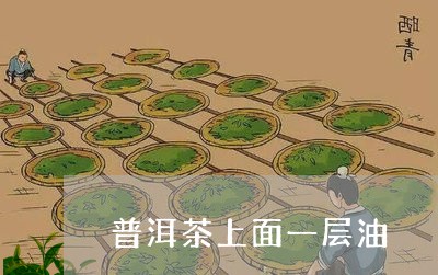 普洱茶上面一层油/2023033115150