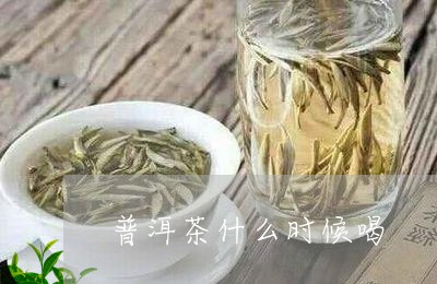 普洱茶什么时候喝/2023041417259