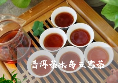 普洱茶冰岛五寨茶/2023031793938