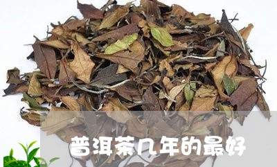 普洱茶几年的最好/2023041398483