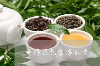 普洱茶包装像虫咬/2023041236262