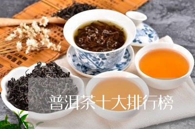 普洱茶十大排行榜/2023041316260