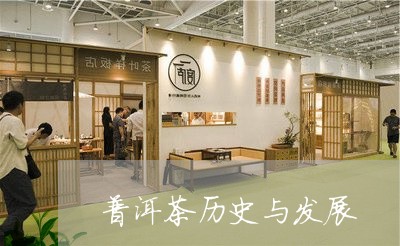 普洱茶历史与发展/2023040995159