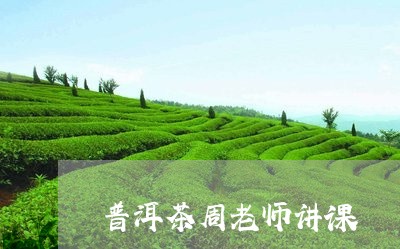 普洱茶周老师讲课/2023040976950