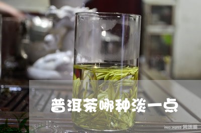 普洱茶哪种淡一点/2023033151715