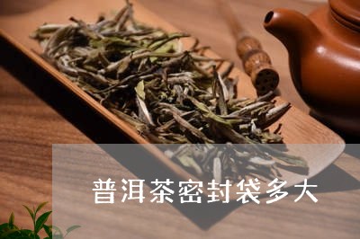 普洱茶密封袋多大/2023041025058