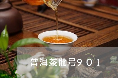 普洱茶批号901/2023041058269