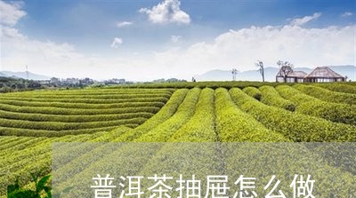 普洱茶抽屉怎么做/2023031644816