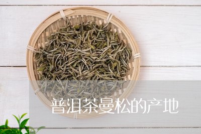 普洱茶曼松的产地/2023040176370