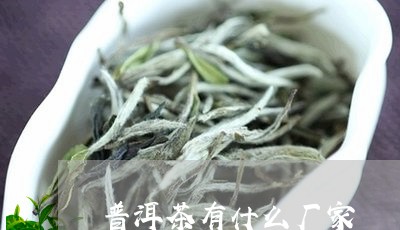 普洱茶有什么厂家/2023041069572