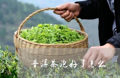 普洱茶泡好了怎么/2023041382705