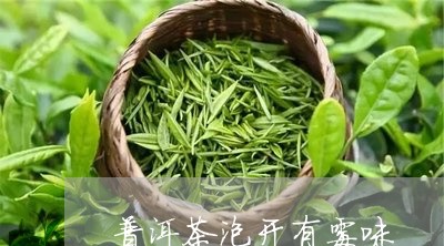 普洱茶泡开有霉味/2023041236351