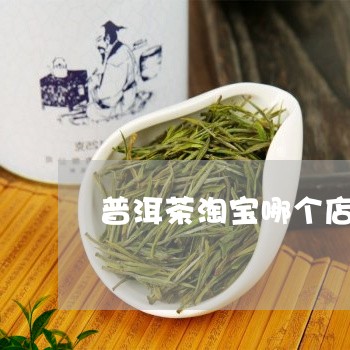 普洱茶淘宝哪个店/2023041025151