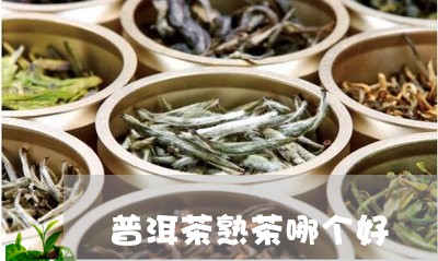 普洱茶熟茶哪个好/2023031782938