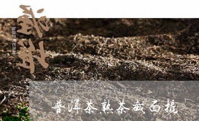 普洱茶熟茶截面撬/2023031672826