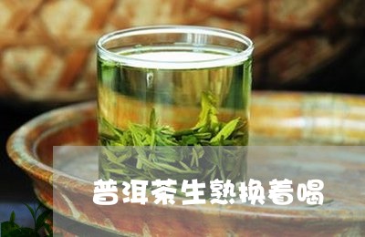 普洱茶生熟换着喝/2023041031505