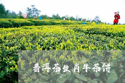 普洱茶生肖牛茶饼/2023031607250