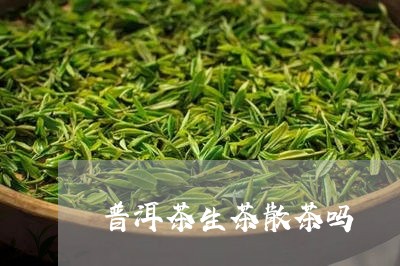 普洱茶生茶散茶吗/2023031653958