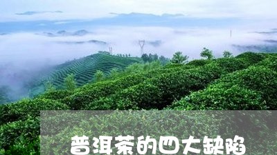 普洱茶的四大缺陷/2023033133946