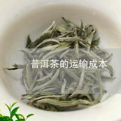 普洱茶的运输成本/2023040112626