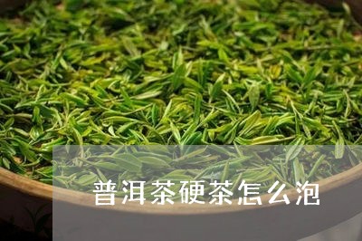 普洱茶硬茶怎么泡/2023041137482