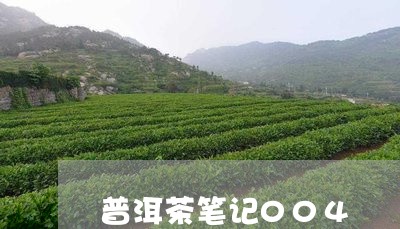 普洱茶笔记004/2023041109373