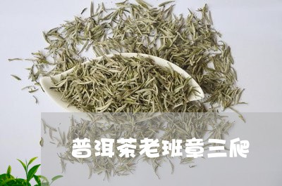 普洱茶老班章三爬/2023041372624