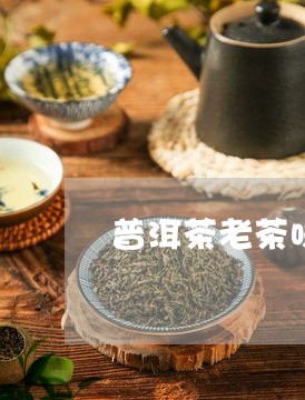 普洱茶老茶味道淡/2023031680491