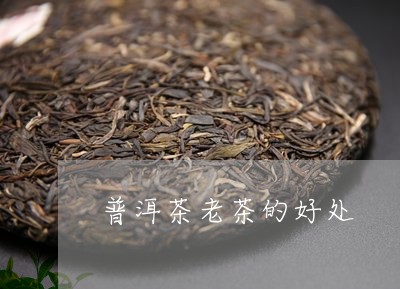 普洱茶老茶的好处/2023031710202