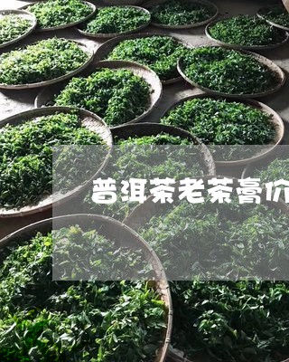 普洱茶老茶膏价格/2023041281727